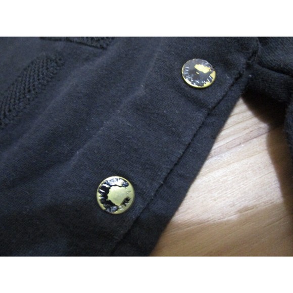 STELLA MCCARTNEY KIDS BLACK STELLA MESH SWEATSHIRT 10 yr - Picture 6 of 11